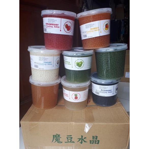 

Popping Boba / Poping boba / Coating juice Import Taiwan GOJEK/ GRAB | Minuman