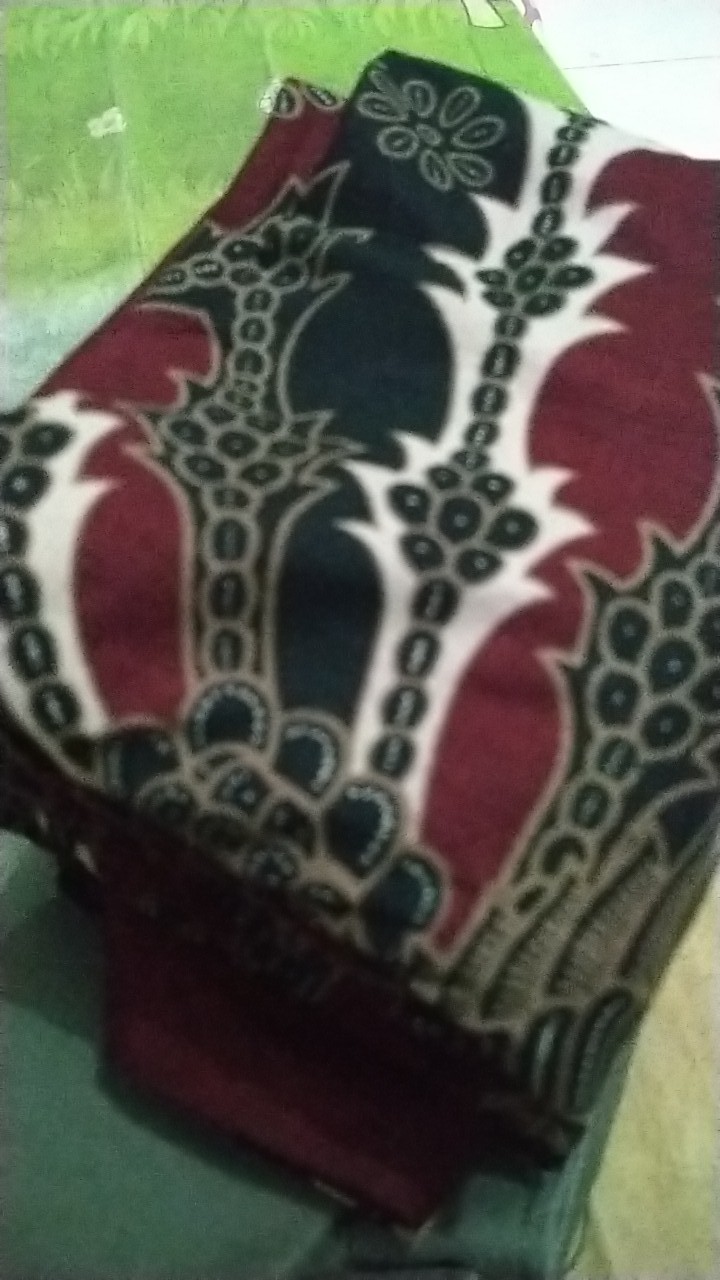 Nailo Batik Hrb026 Kenongo Kemeja Tosca Pendek Pekalongan Padi M L Xl Sogan Tulis Halus Kemeja Batik