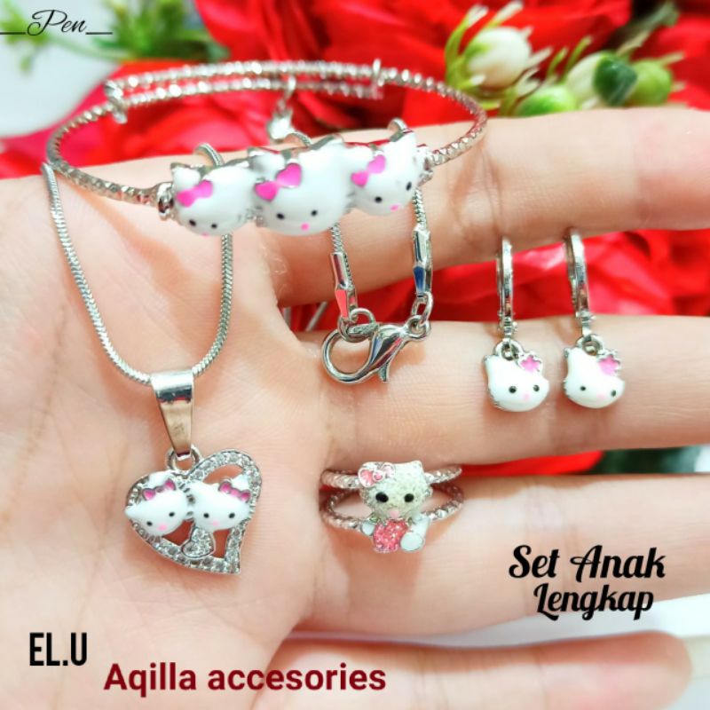 kalung set anak-anak/xuping kalung set anak-anak cantik