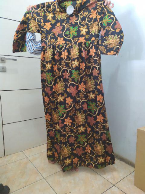 Cuci Gudang Gamis Batika Sogan Batik Busui Friendly Termurah Sejagad Raya Dress Ibu Hamil