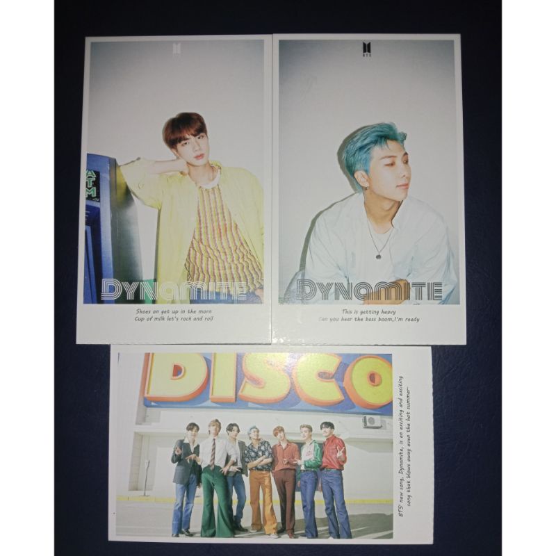 

Postcard BTS Dynamite