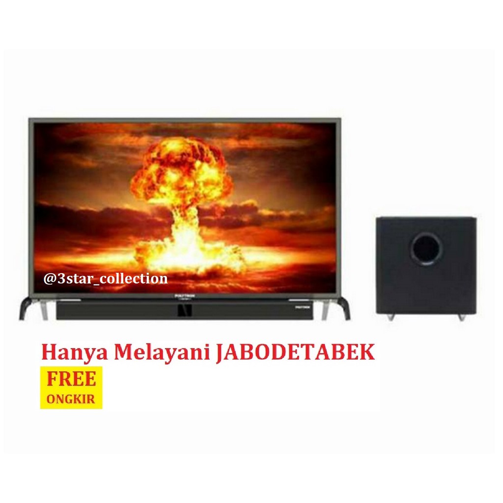 LED TV POLYTRON PLD40B150 SOUNDBAR BARU BERGARANSI RESMI