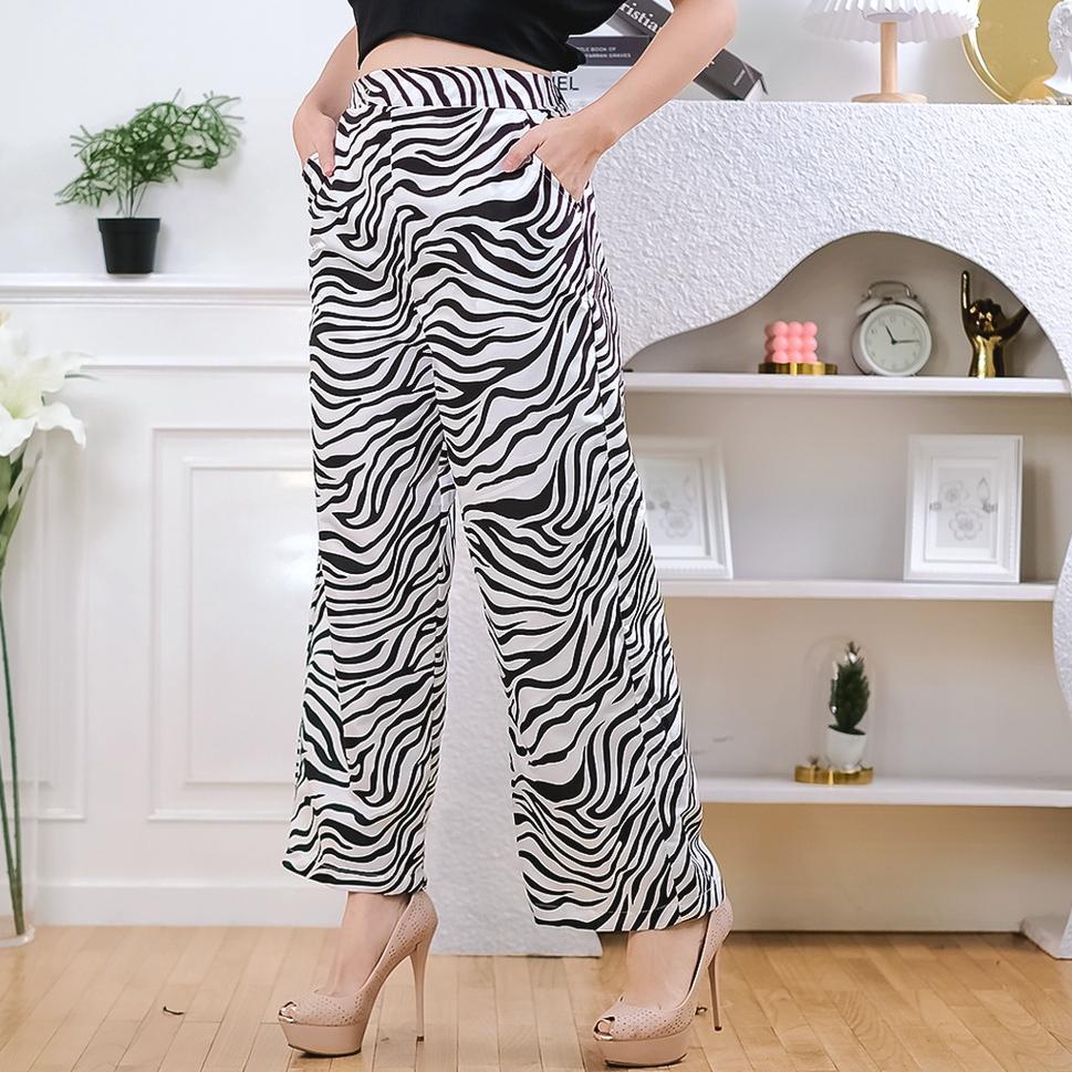 Celana Kulot Zebra / Celana Highwaist Corak Zebra/ Celana Zebra / Celana Wanita Kulot ‣ PRM.696443
