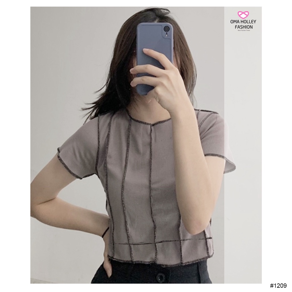 (COD) OH Fashion Kimi Blouse Knitt #1209