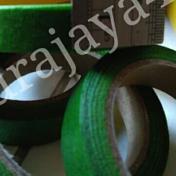 

✧ solatip/floral tape/isolasi bunga 1 pack (1 lusin isi 12 pcs) - Hijau ℮