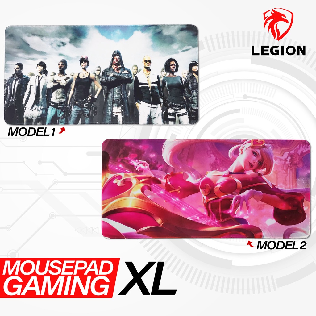 LEGION Mousepad Gaming XL Besar