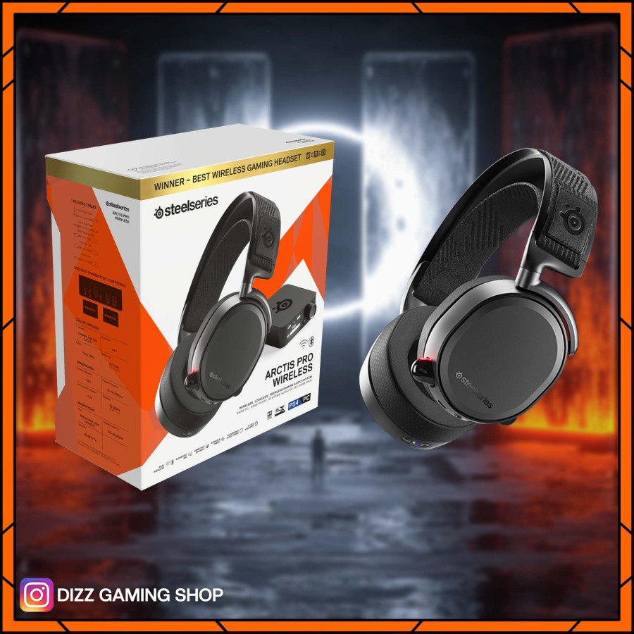 GAMING HEADSET STEELSERIES ARCTIS PRO WIRELESS