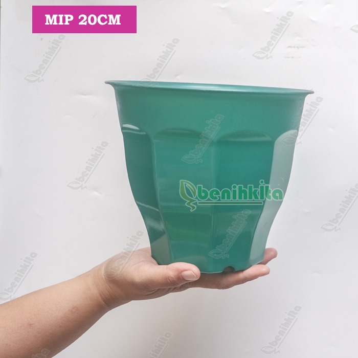 Pot Tanaman-Bunga Tinggi Warna 20cm (MIP)