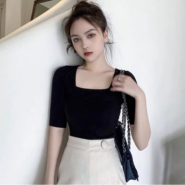 Godiva96 - MARTINA BASIC JERSEY TSHIRT / ATASAN WANITA MEDAN