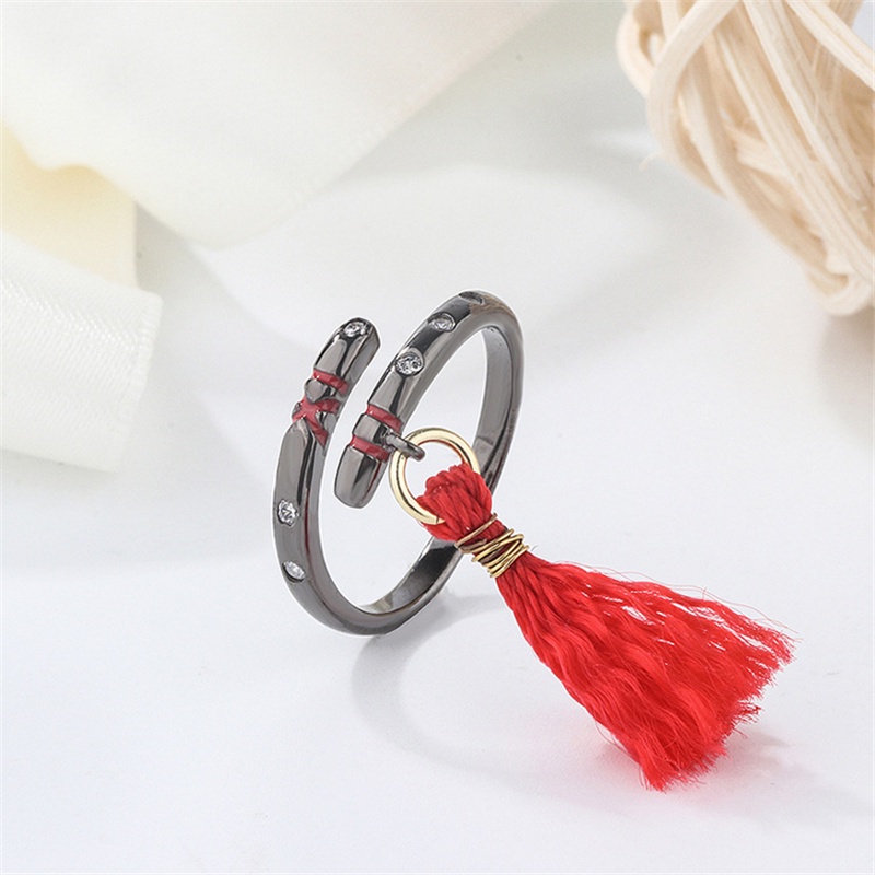 Cincin Desain Anime Mo Dao Zu Shi Wei WuXian Lan WangJi Gaya Kuno Untuk Aksesoris Hadiah