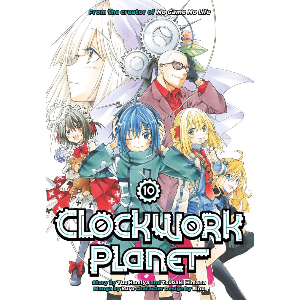 anime series clock work planet