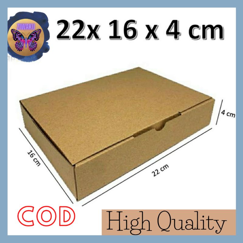 

KARDUS HAMPERS BOX PACKING MAILER BOX DIECUT 22X16X4