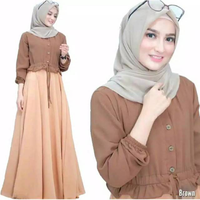 ANJANI Dress / Fashion muslimah / Baju dress wanita muslim
