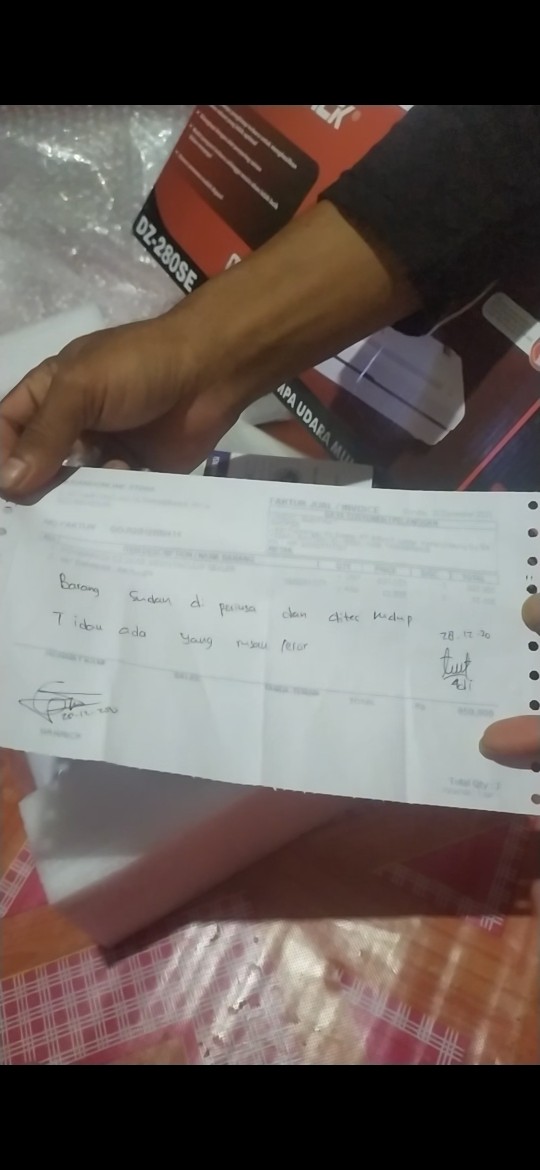 Powerpack Dz-280se Vacuum Sealer Mesin Pengemas Vakum Makanan Basah