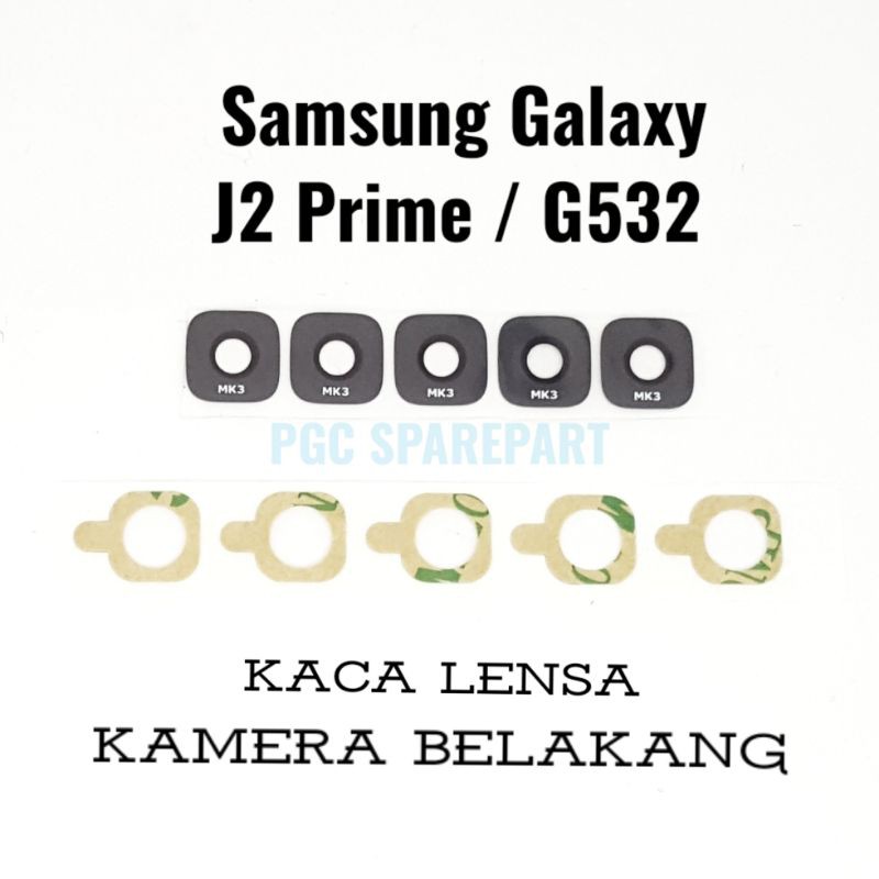 Original Ring Kaca Lensa Kamera Belakang Samsung Galaxy J2 Prime - G532