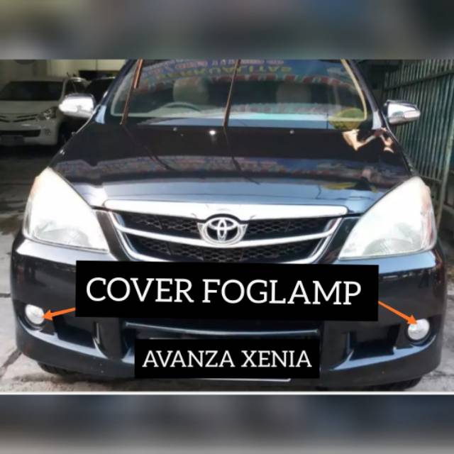 Cover foglamp avanza xenia vvti 2008 2011 hitam