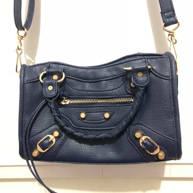 BALENCIAGA classic GWH Mini city bag