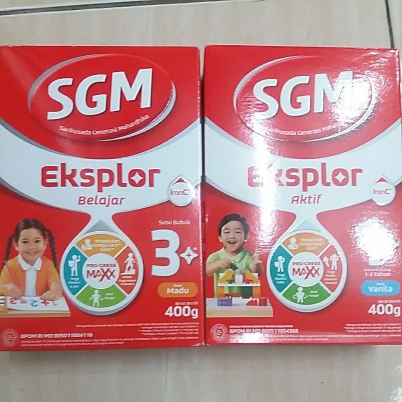 SGM 1+/3+ RASA MADU/VANILA 400G