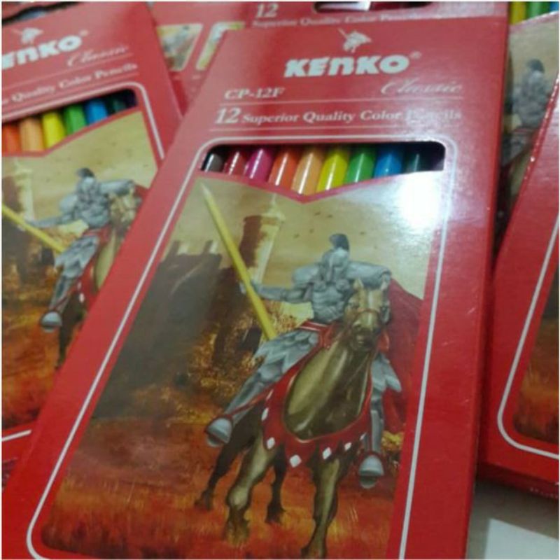 

Pensil Warna Merk Kenko 12 Warna Panjang ( CP-12F Classic )