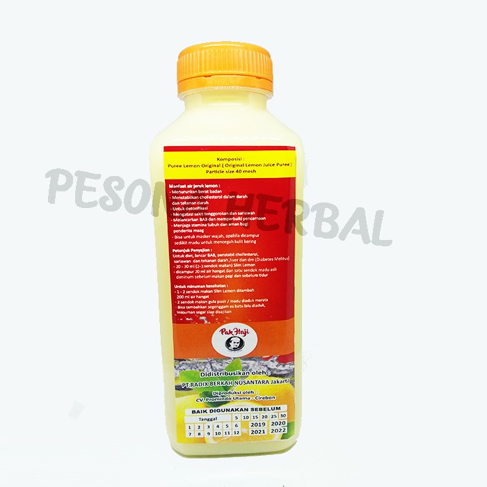 

slim lemon hpa internasional isi 500 ml