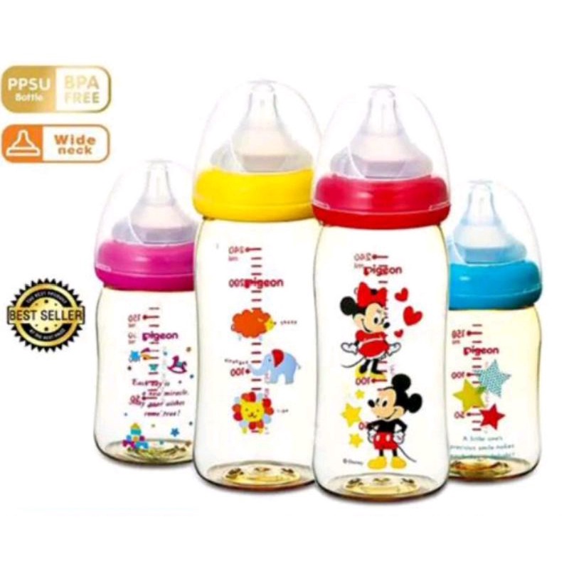 Dot Botol Pigeon ORI Disney Japan