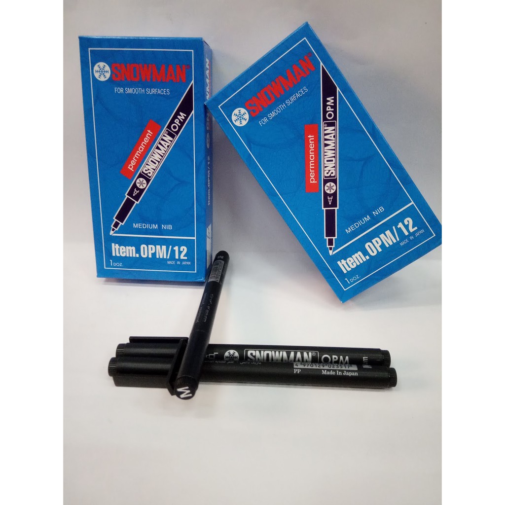 

Spidol Pen Permanent Snowman OHP OPM
