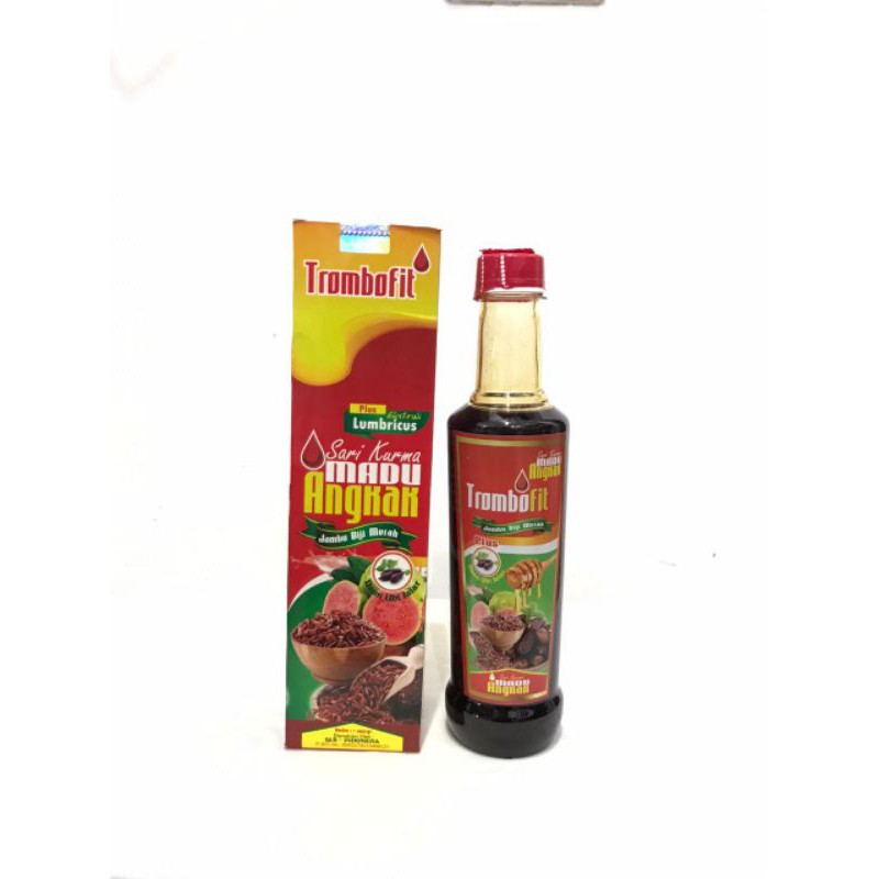 

trombofit sari kurma madu angkak jambu biji merah 460gr