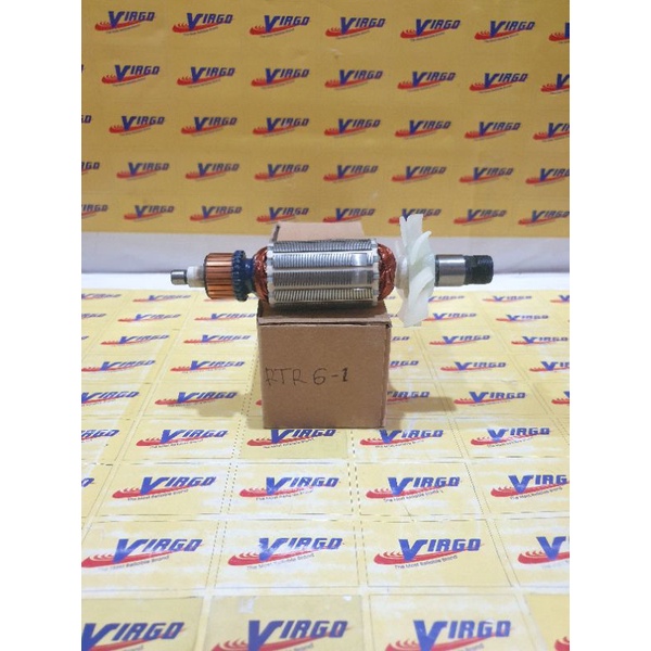 RYU ARMATURE RTR6-1 ANGKER MESIN PROFIL KAYU TRIMMER KAYU WOOD ROUTER MINI RTR 6-1