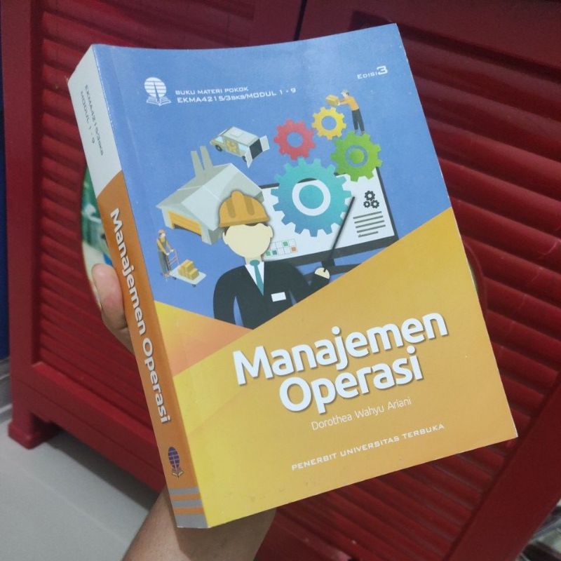 Jual Modul Manajemen Operasi Ekma4215 Universitas Terbuka Edisi 3 Buku ...