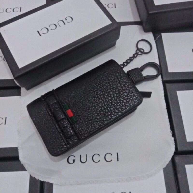DOMPET GANTUNGAN KUNCI STNK MOBIL DAN MOTOR GUCCI PREMIUM QUALITY
