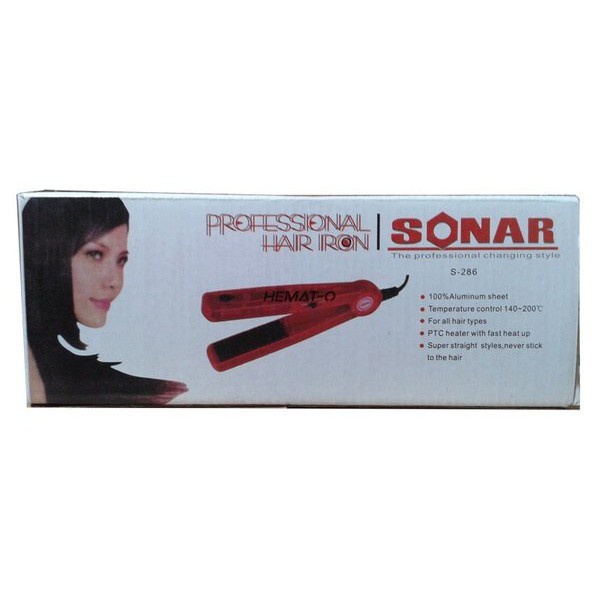 CATOK RAMBUT SONAR SN-286 PROFESIONAL HAIR IRON pelurus rambut style rambut