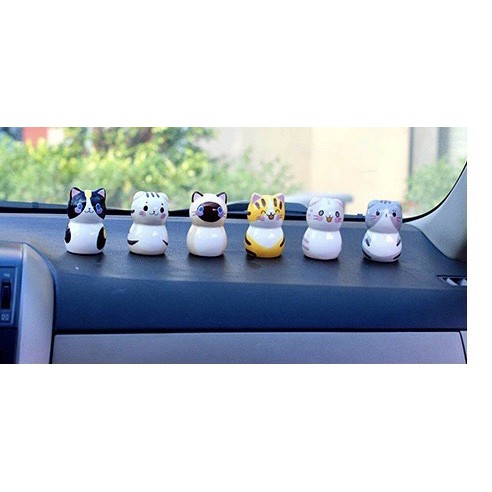 mug dan patung lucu kucing berbagai variasi unik dan lucu bahan keramik import dengan kotak dan streofoam packaging-4