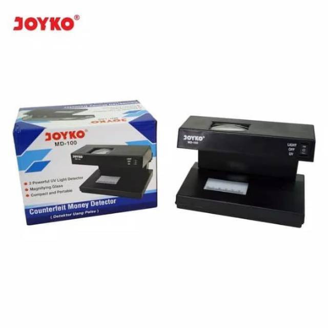 JOYKO MD100 - MONEY DETECTOR - MESIN ALAT DETEKSI TESTER UANG MD 100