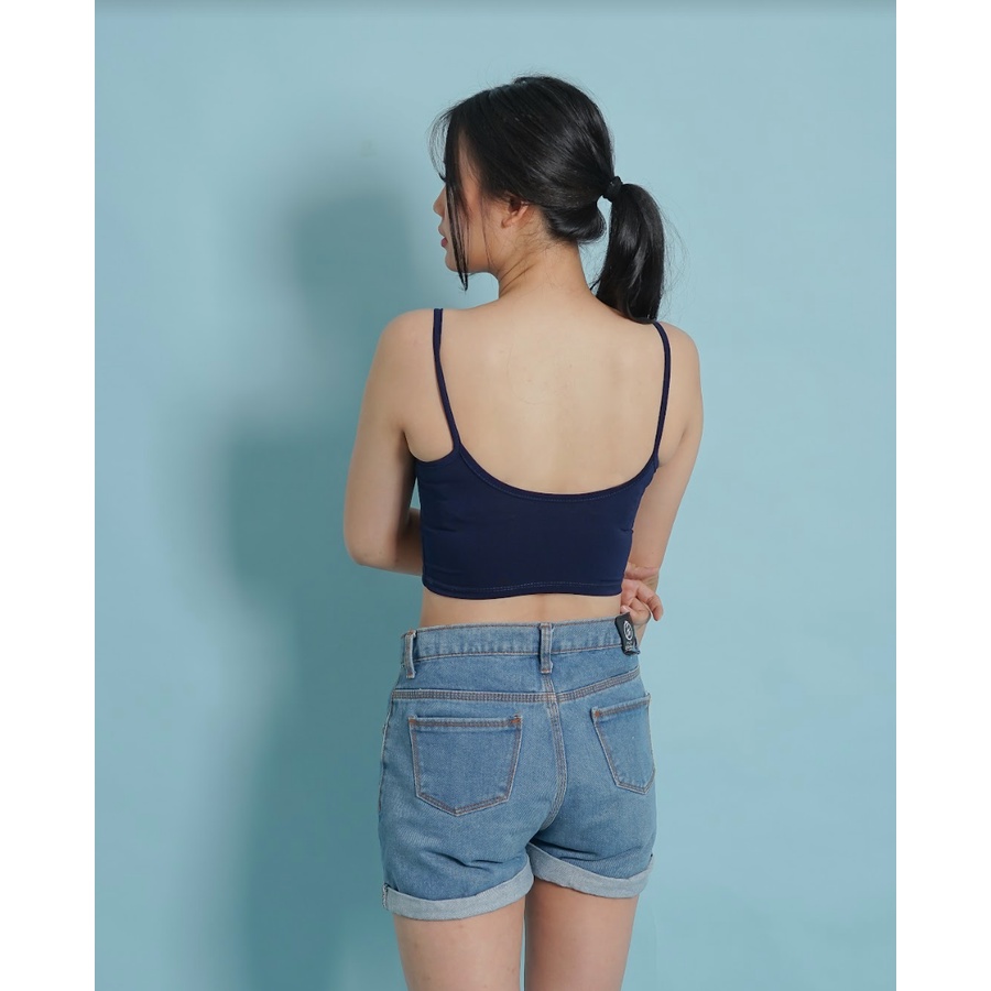 MODAVIE - KEZIA Tanktop Basic Tank Top Wanita Korean Crop Top