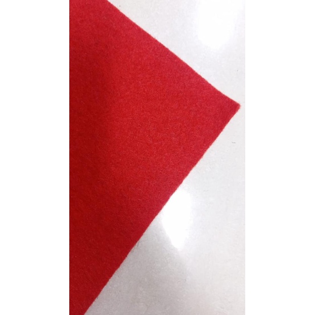 Karpet Bludru Pameran Super Buana Panggung Event Masjid Merah Meteran - Merah