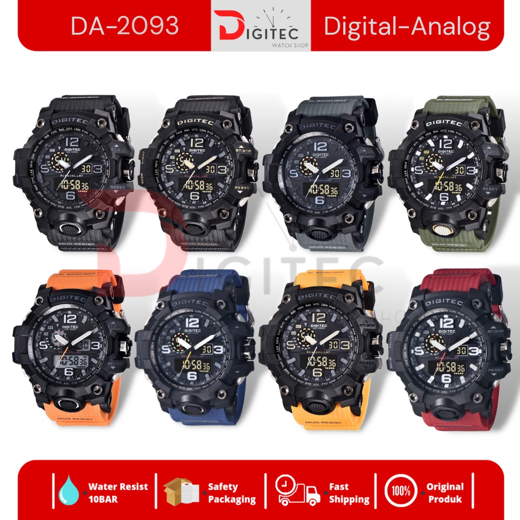 Jam Tangan DIGITEC DA-2093/DA 2093/DA2093 Digitec Original 100%