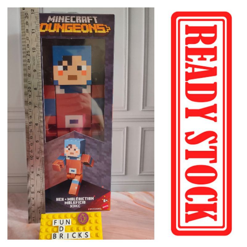 Jual Minecraft Dungeons Hex Mattel Action Figure Shopee Indonesia 9883