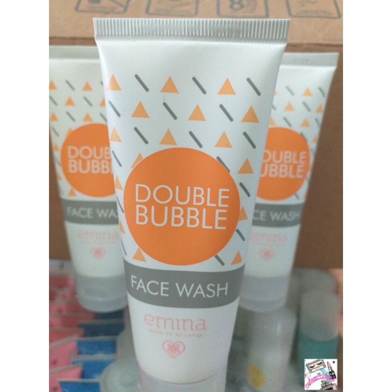 Jual Emina Double Bubble Face Wash 60g Indonesia|Shopee Indonesia