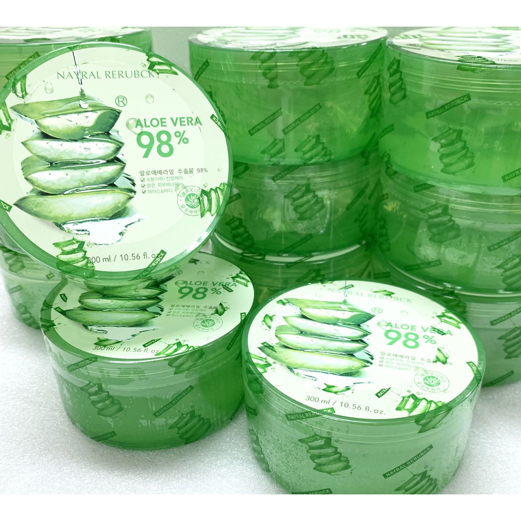 NAYRAL RERUBCK Aloe Vera Gel 98% 300 Gr/ml Lidah Buaya Gel