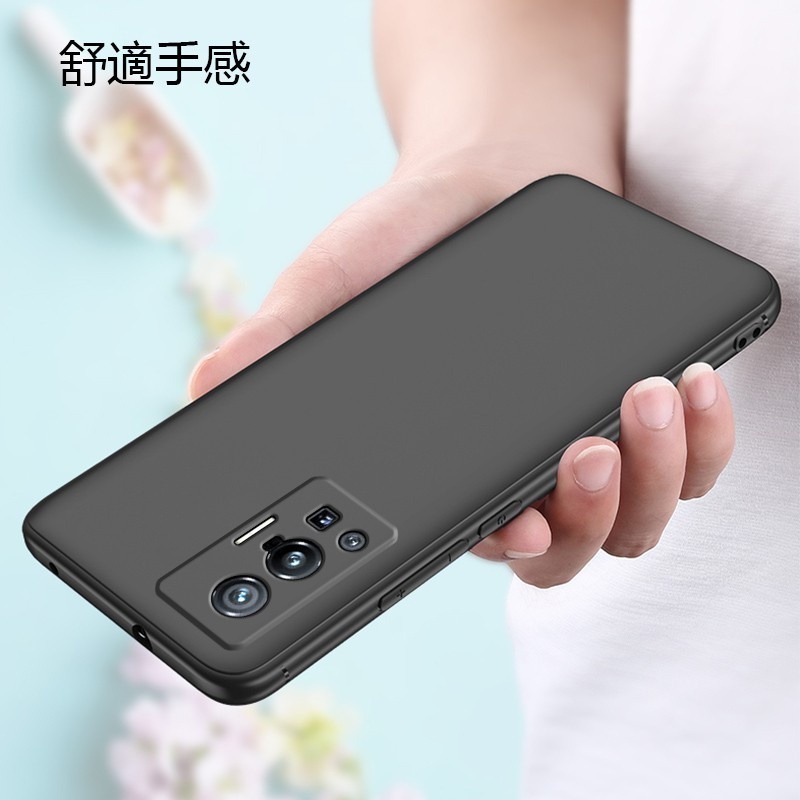 Case Vivo X70 Pro TPU Anti Selip Aero Ipaky AutoFocus Black Matte Protect Camera 6.56&quot;