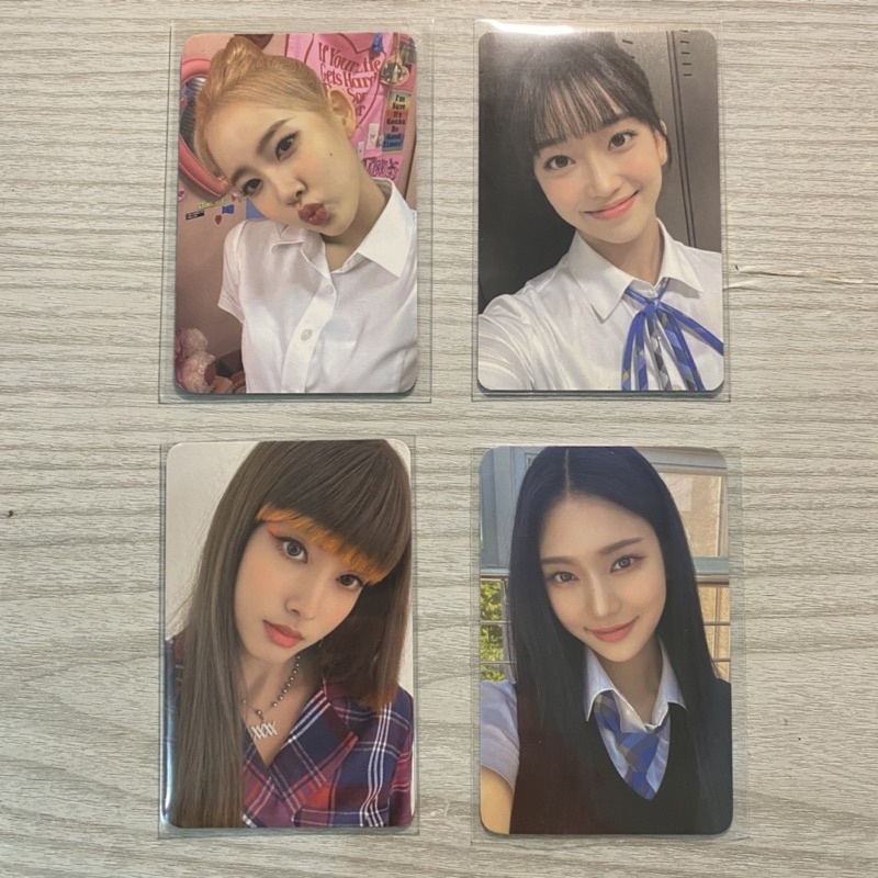 OFFICIAL PHOTOCARD STAYC STEREOTYPE sieun isa sumin yoon
