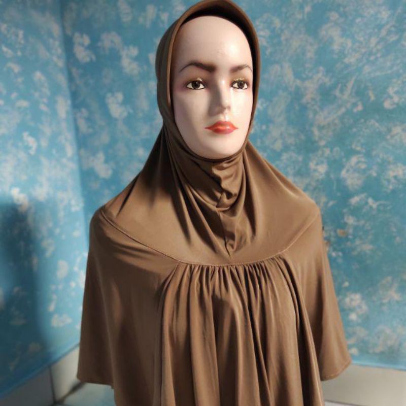BERGO SNADA KCB / JILBAB SPORTY / HIJAB INSTANT PART 2-Mocca