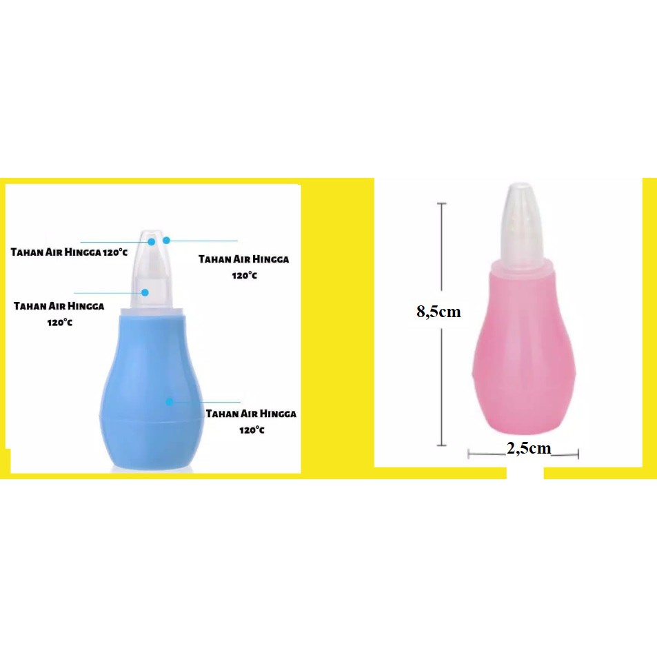 NASAL ASPIRATOR (UJUNG LURUS) PEMBERSIH HIDUNG ANAK/ NOSE CLEANER/ PENYEDOT SEDOT INGUS