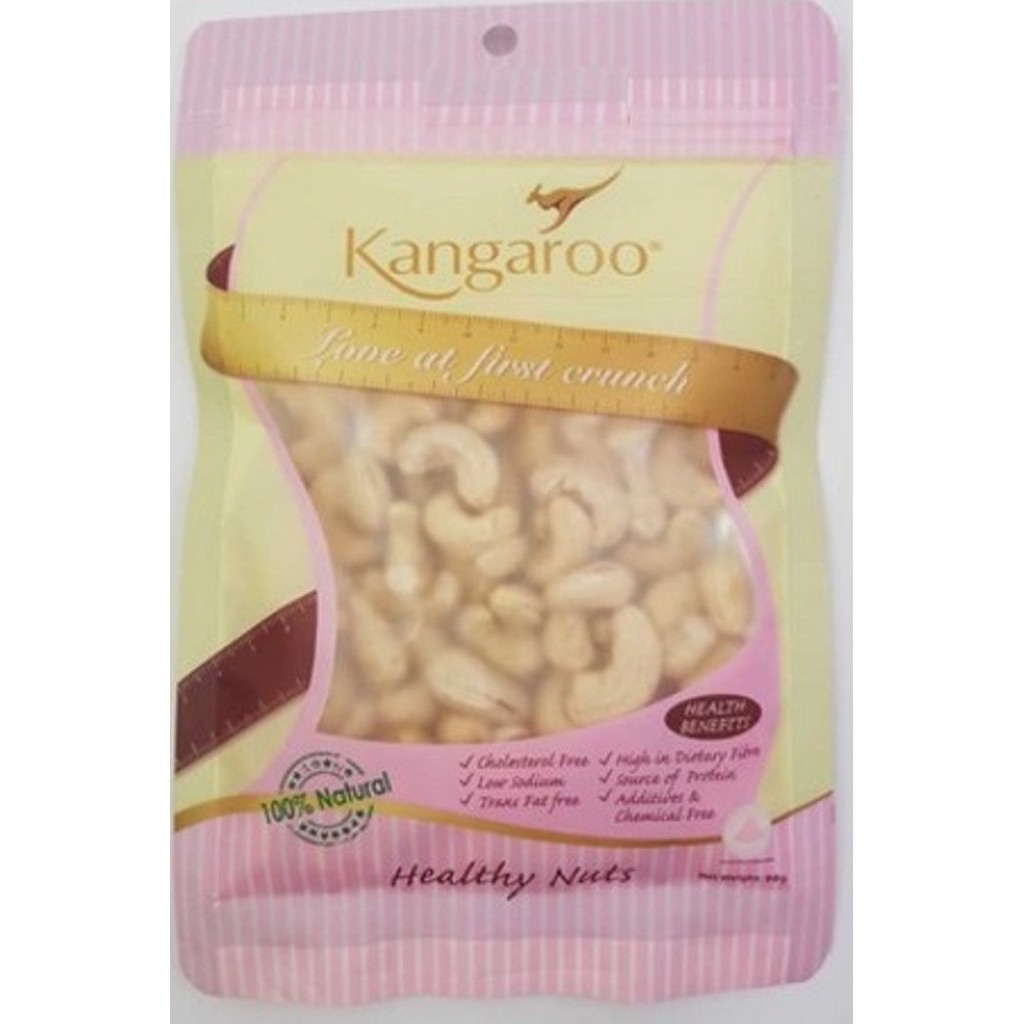 

Kangaroo Kacang Mede Panggang( Roasted Cashew) 90gr