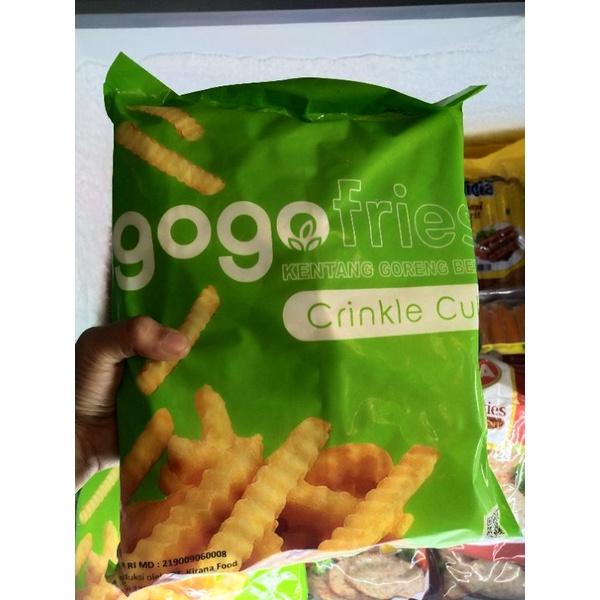 

Gogo Crinkle Kentang Goreng 1Kg