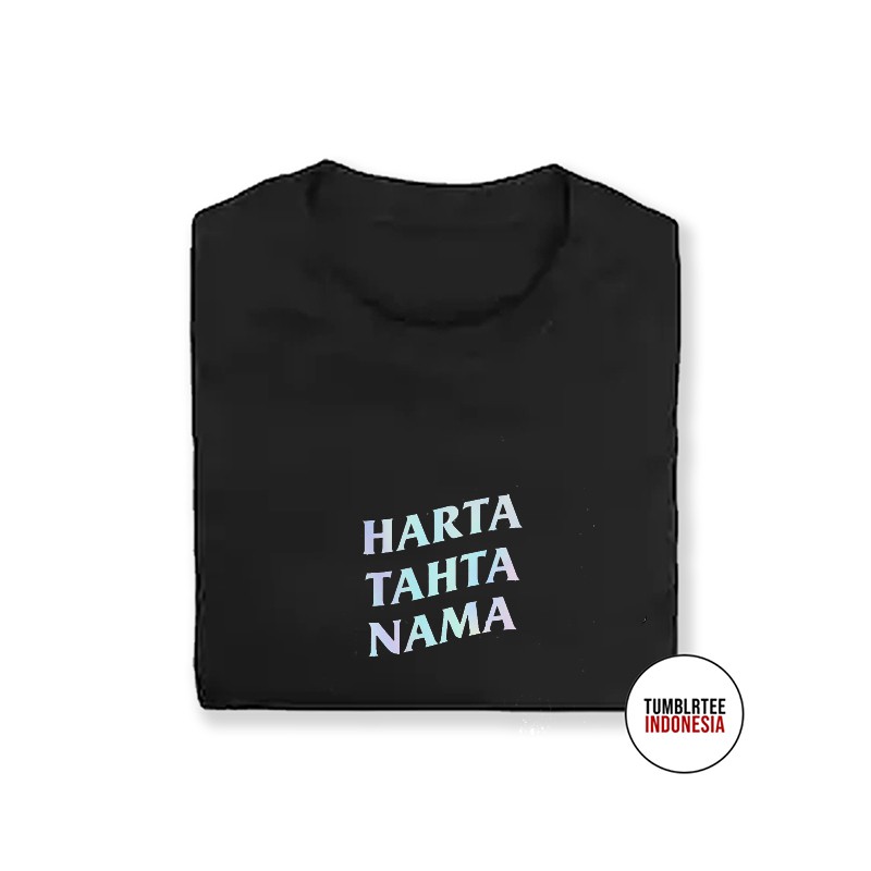 Custom Kaos Harta Tahta Sablon Hologram