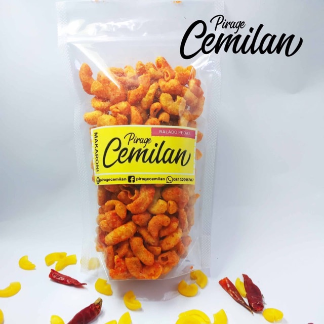 

Pirage Cemilan Makaroni Balado Pedas