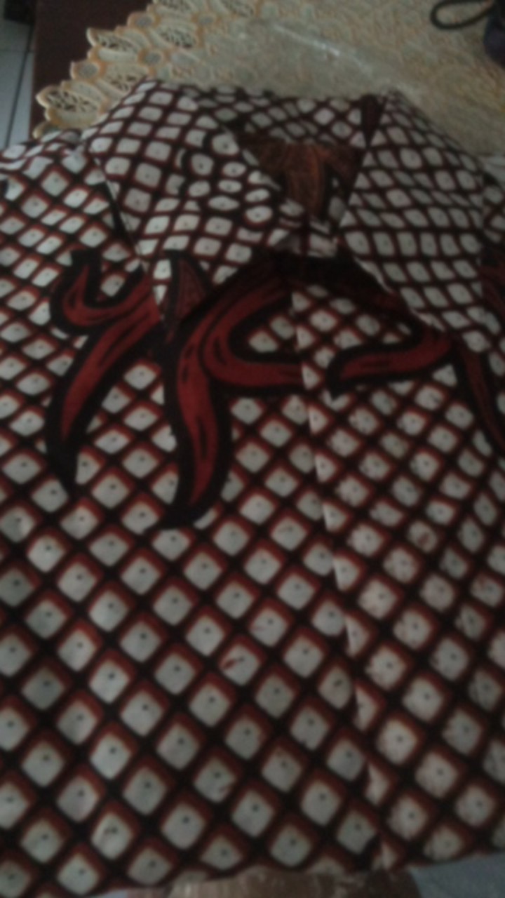 Batik Couple Keluarga Sania Ruffle Ori Ndoro Jowi Dnt Pari Ngadek Emas