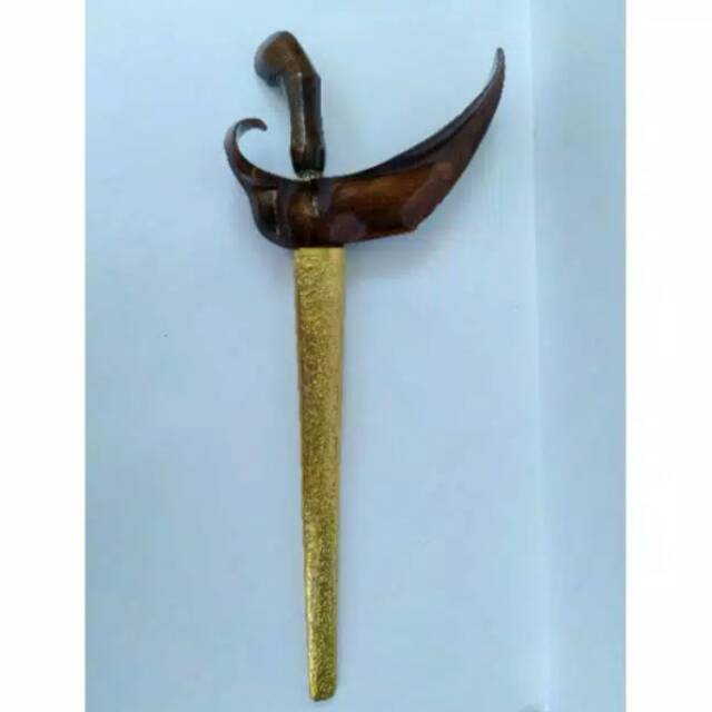 Souvenir Keris Kuningan Ukuran Besar