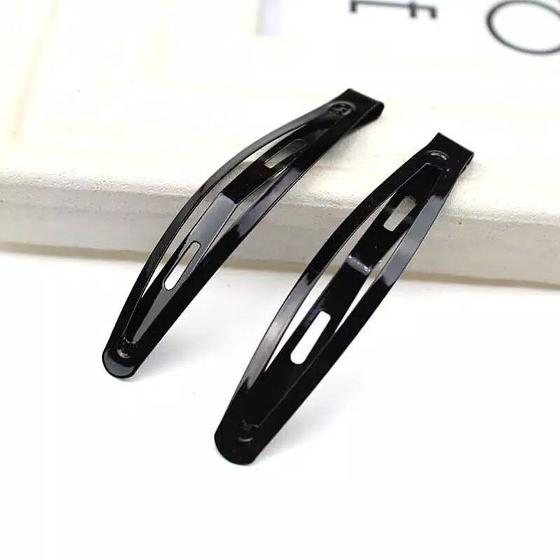 JEPIT RAMBUT TIPTOP SENG JUMBO/ JEPITAN SENG HITAM TIPTOP PERCARD ISI 10 PCS